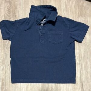 4/$20 George Navy Blue Kids Polo Shirt 2T
